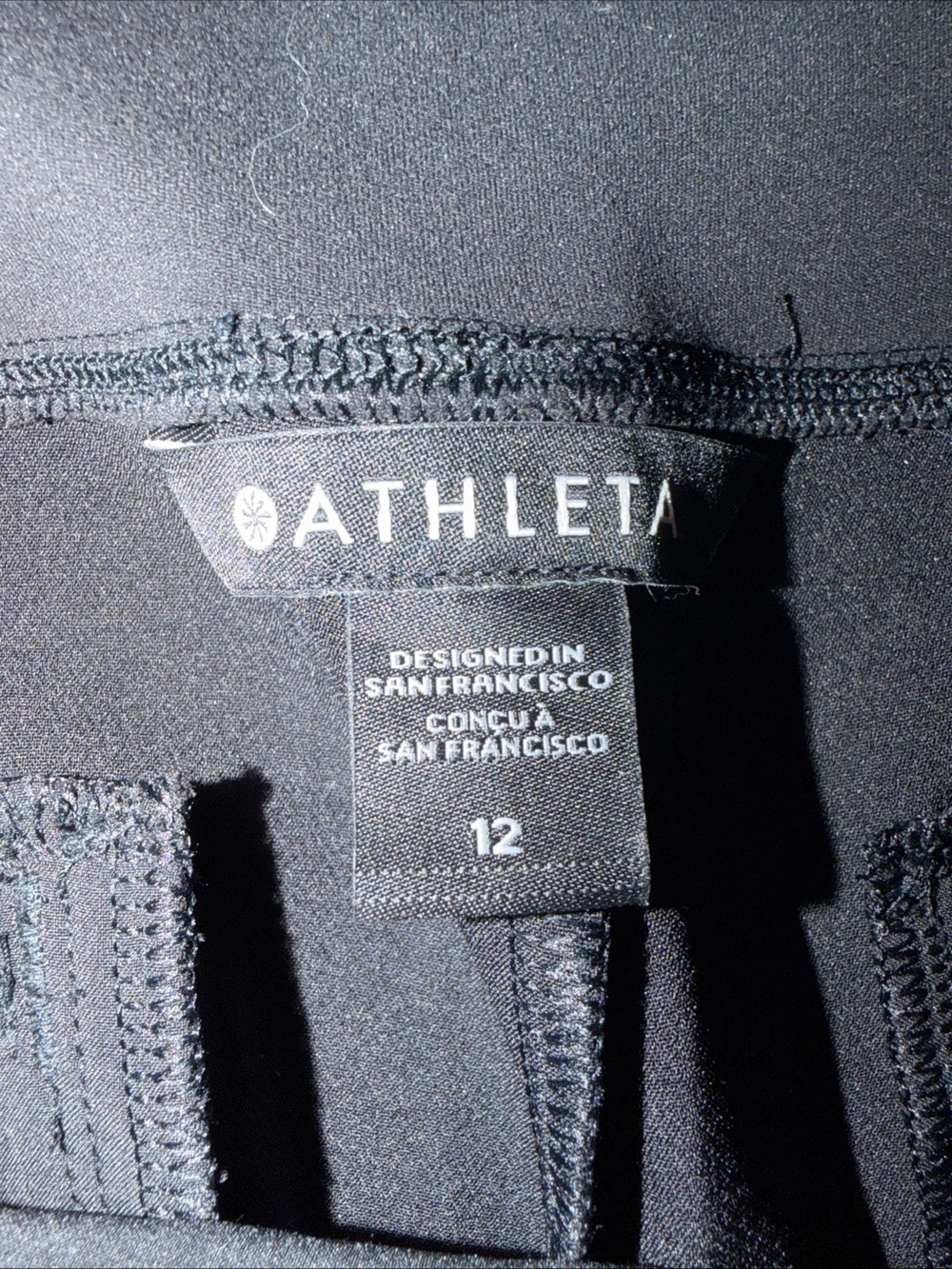 Athleta Black Womens Endless Highrise Black Dress Pants - Slim Tailored Style - Picture 4 of 8